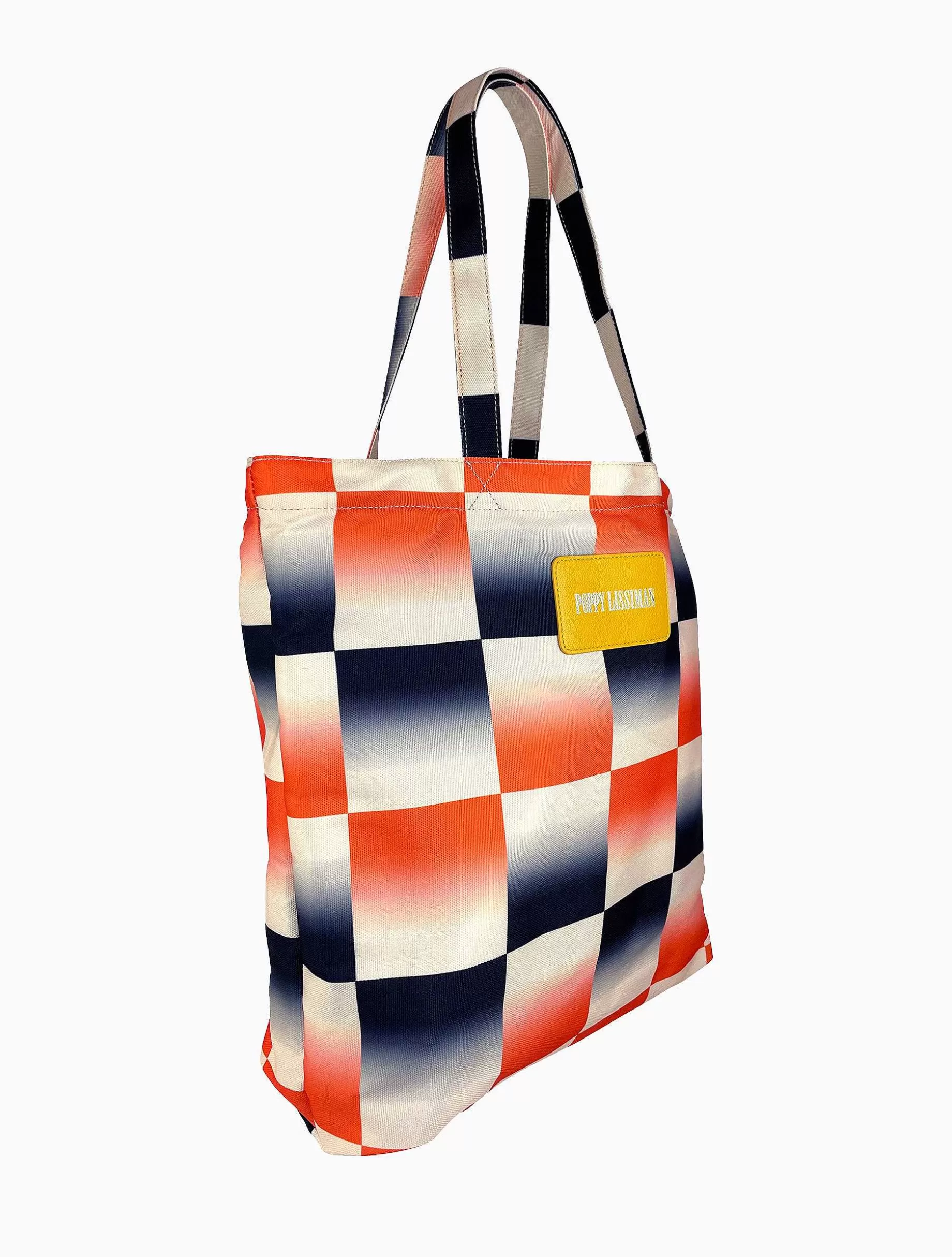 Poppy Lissiman Totes>Baesique Tote-Checker Print