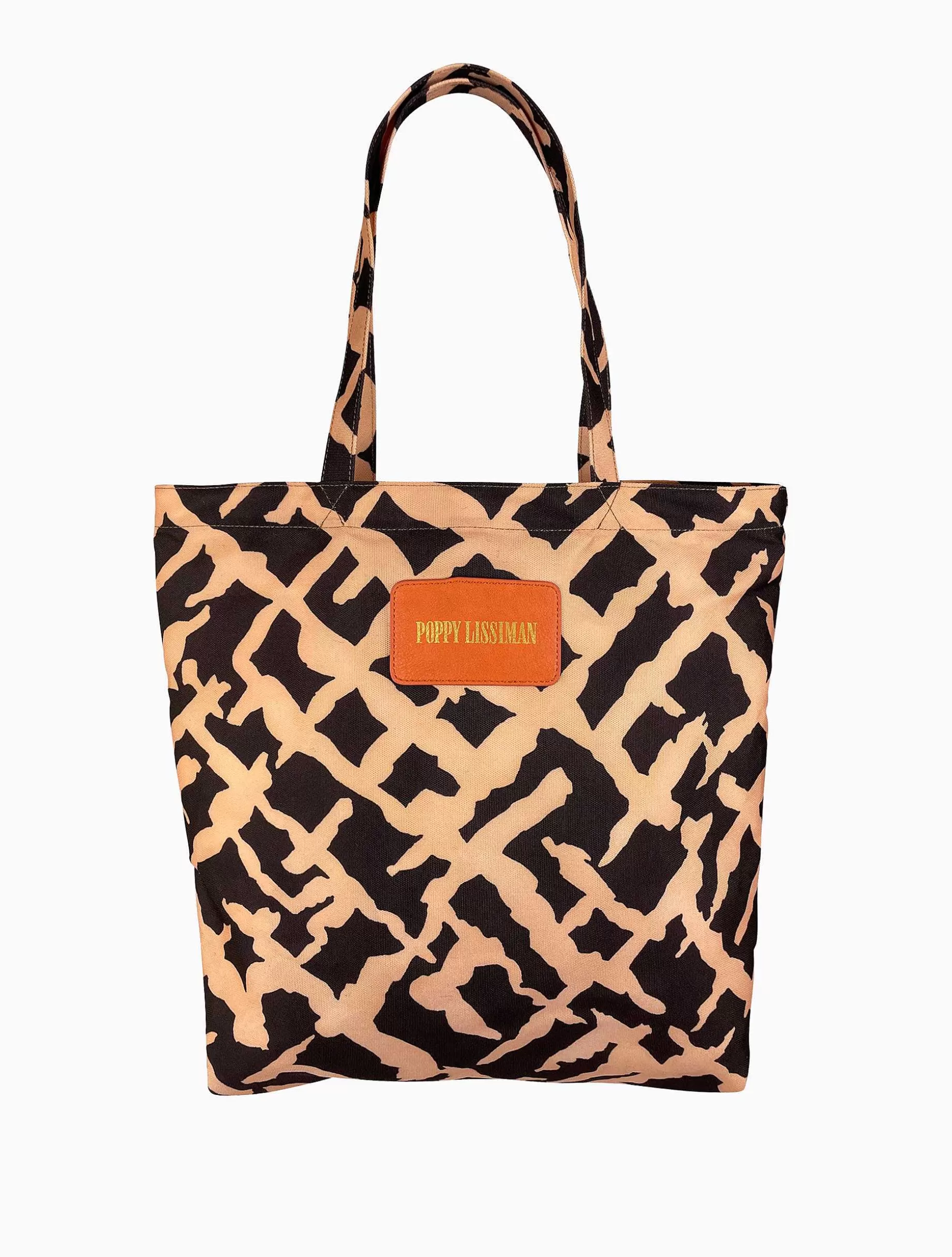 Poppy Lissiman Totes>Baesique Tote-Cross Hatch Print