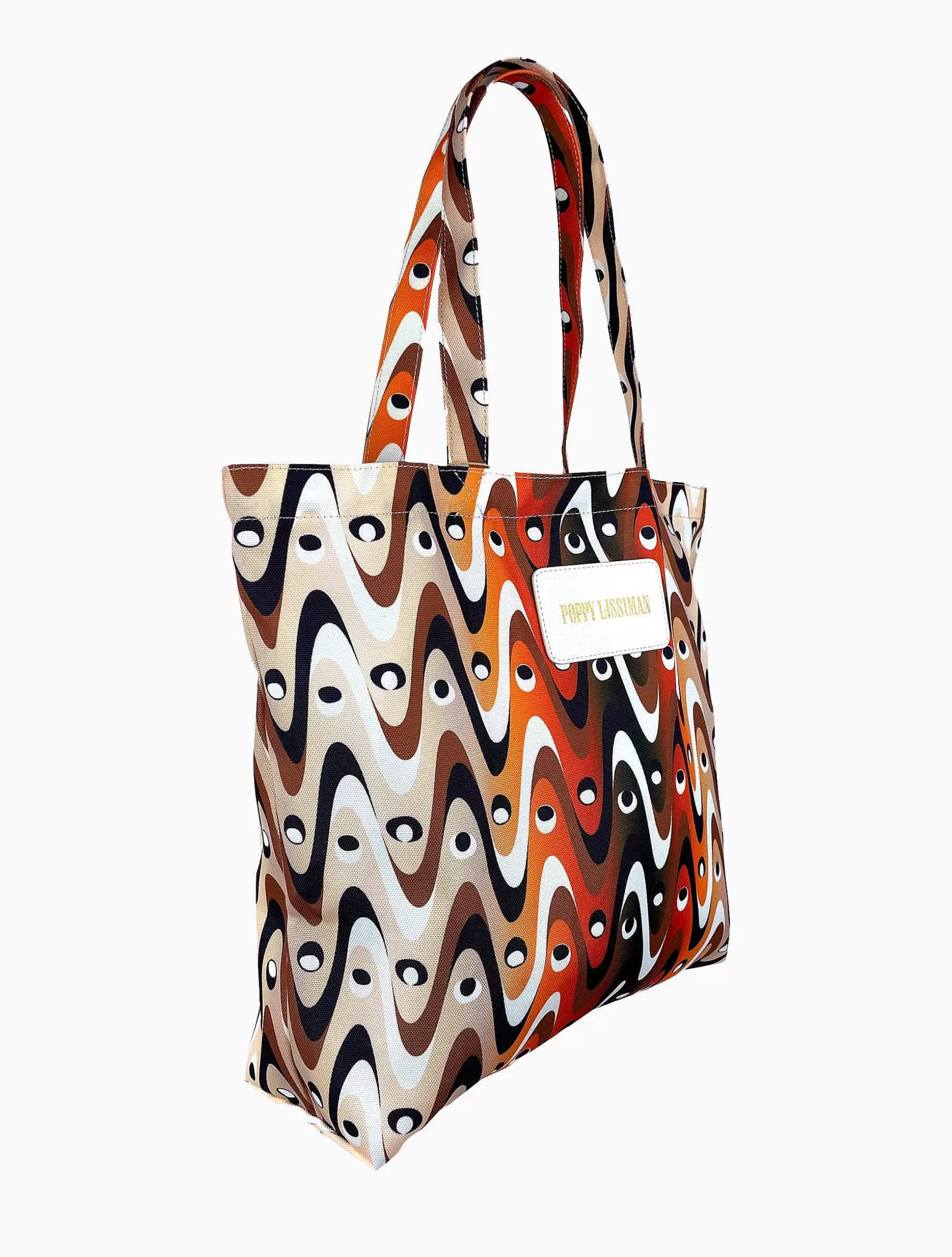 Poppy Lissiman Totes>Baesique Tote-Squiggle Print