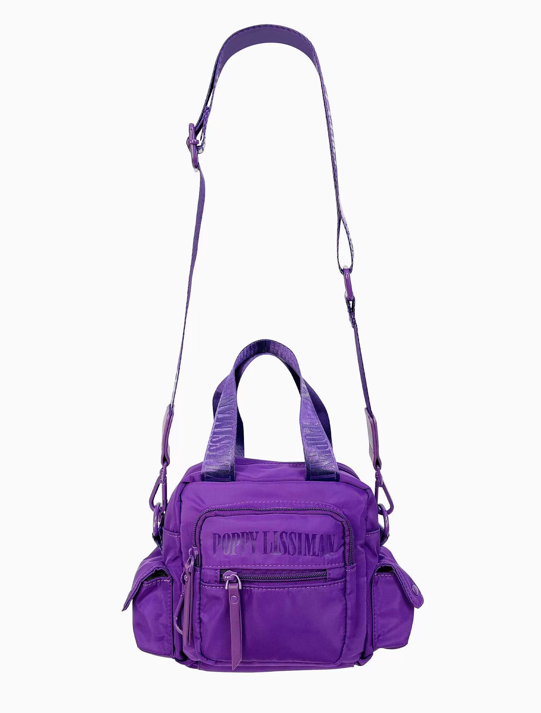 Poppy Lissiman Cross Body>Block Bag-Deep Purple