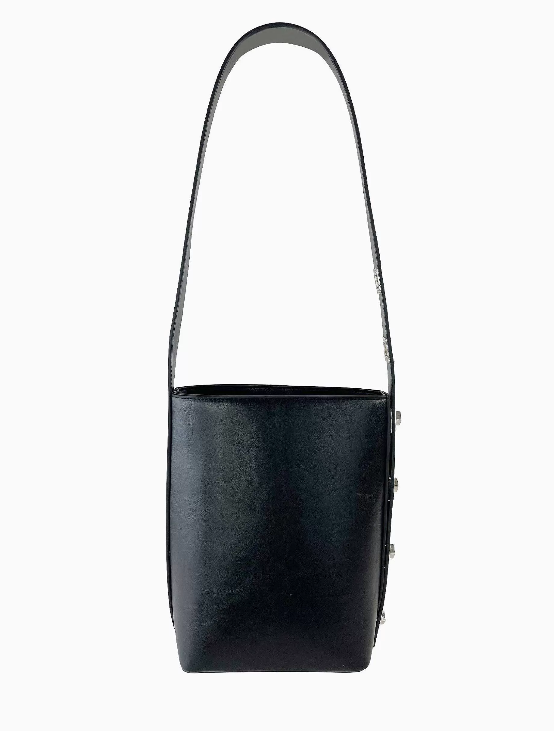 Poppy Lissiman Faux Leather>Bucco Bag-Black