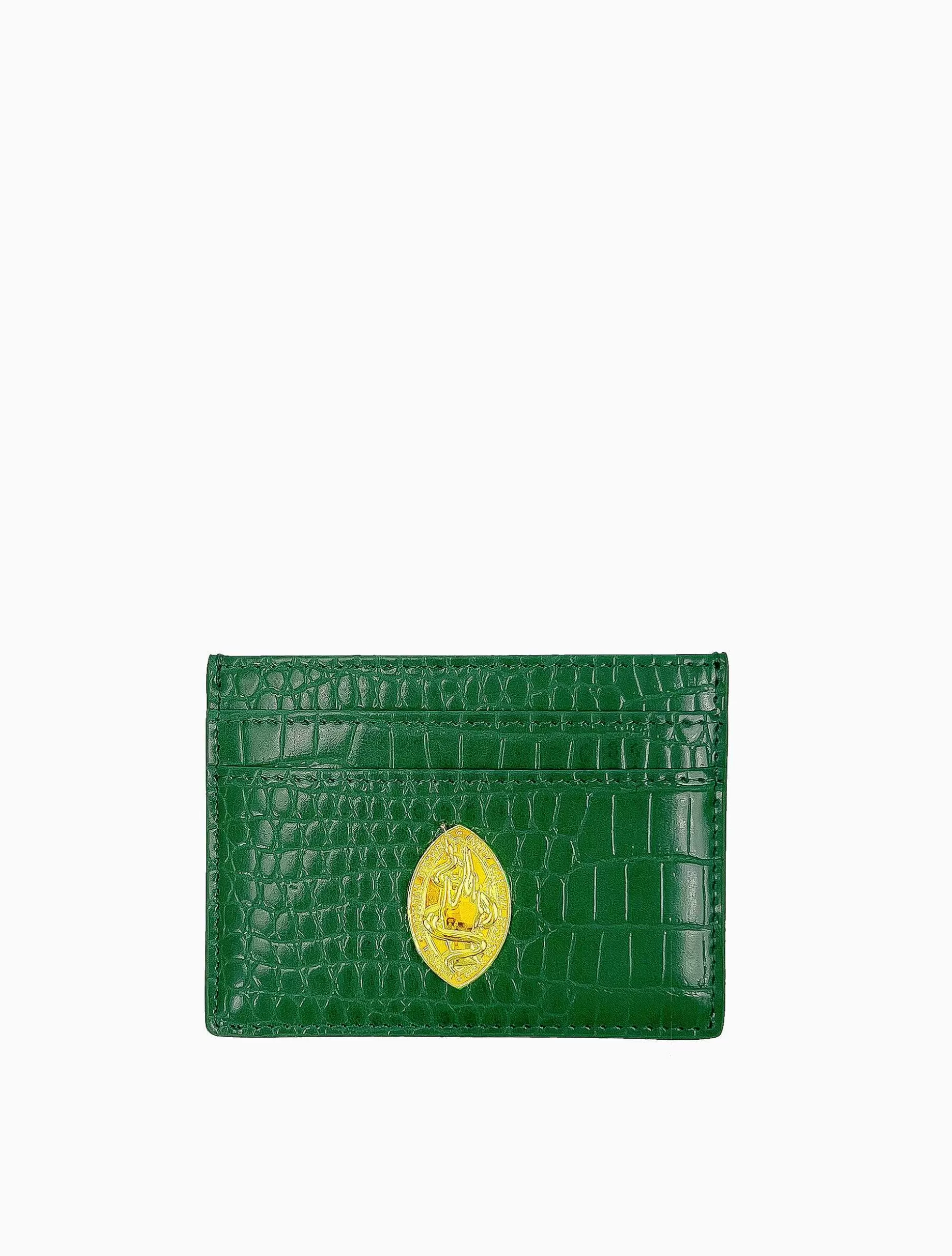 Poppy Lissiman Wallets & Cardholders>Card Holder-Grass Green