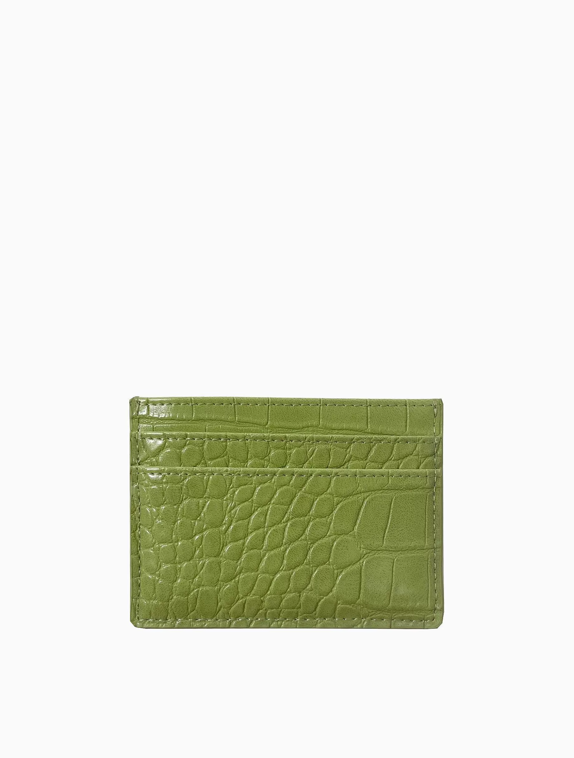 Poppy Lissiman Wallets & Cardholders>Card Holder-Lime Green