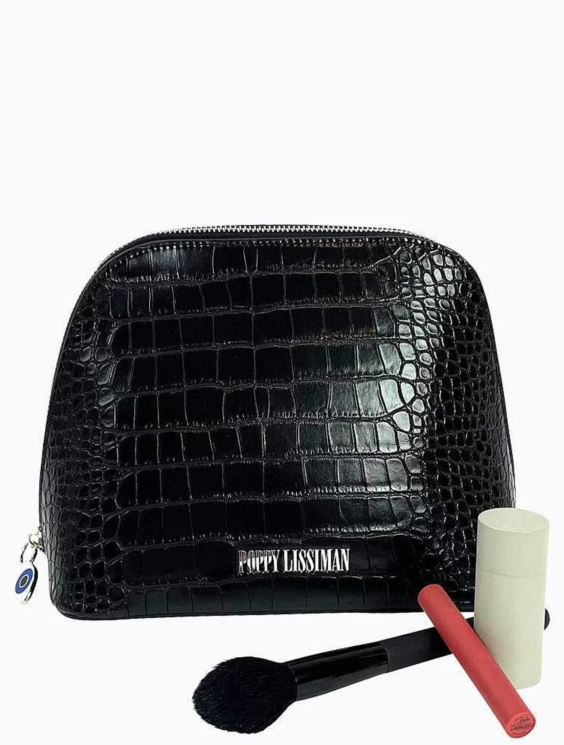 Poppy Lissiman Cosmetic Pouches>Cinci Cosmetic Pouch Large-Black