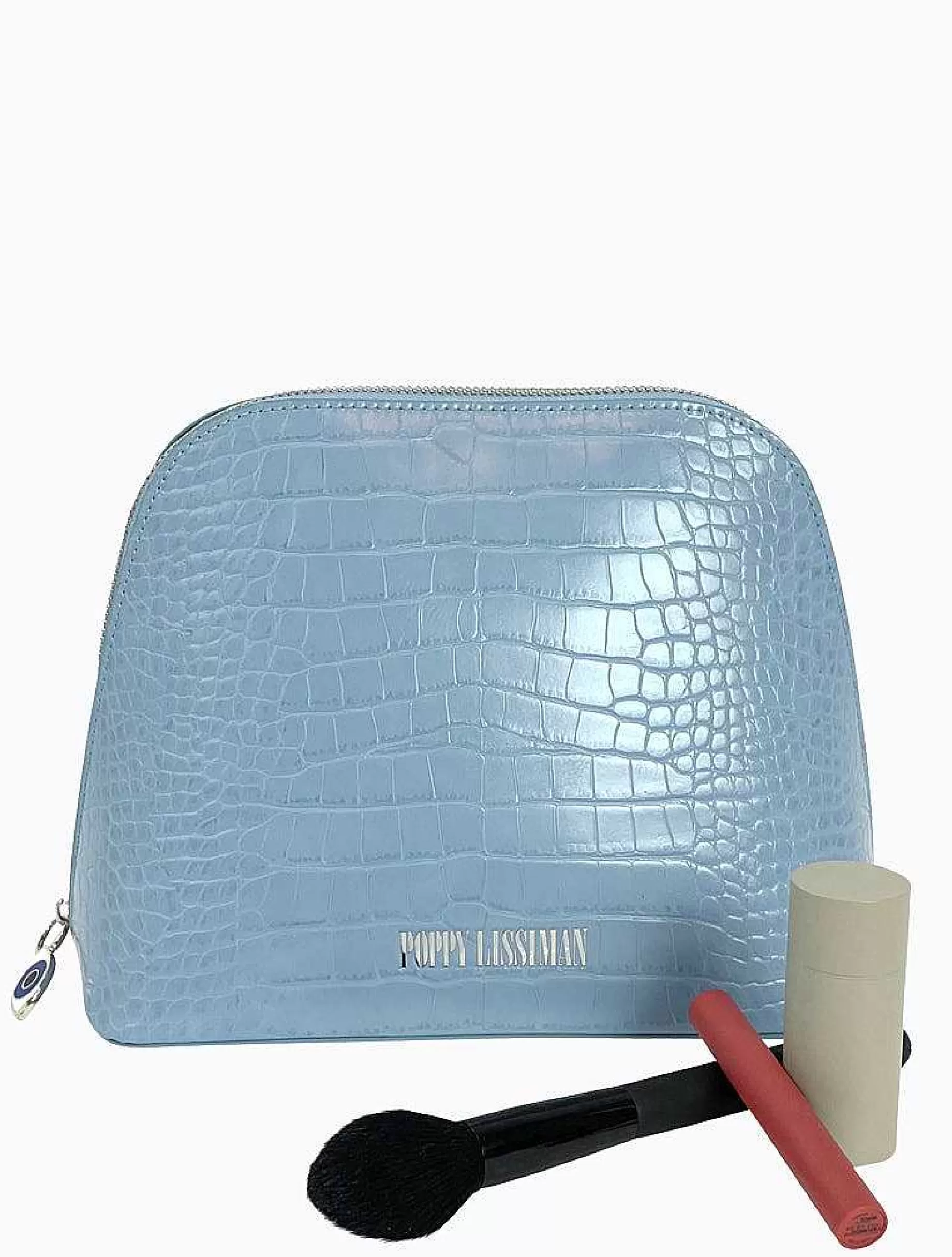 Poppy Lissiman Cosmetic Pouches>Cinci Cosmetic Pouch Large-Sky Blue