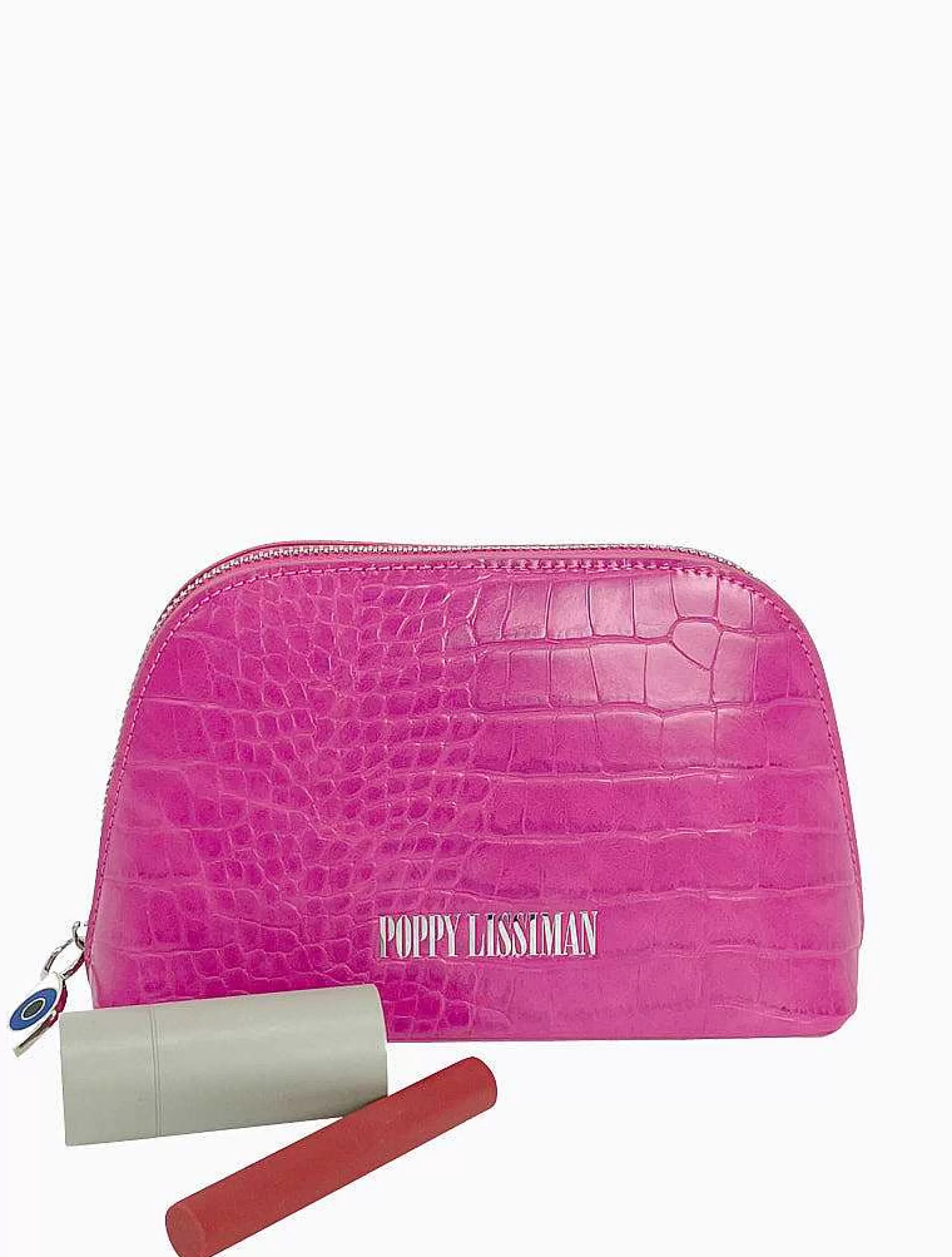 Poppy Lissiman Cosmetic Pouches>Cinci Cosmetic Pouch Small-Hot Pink