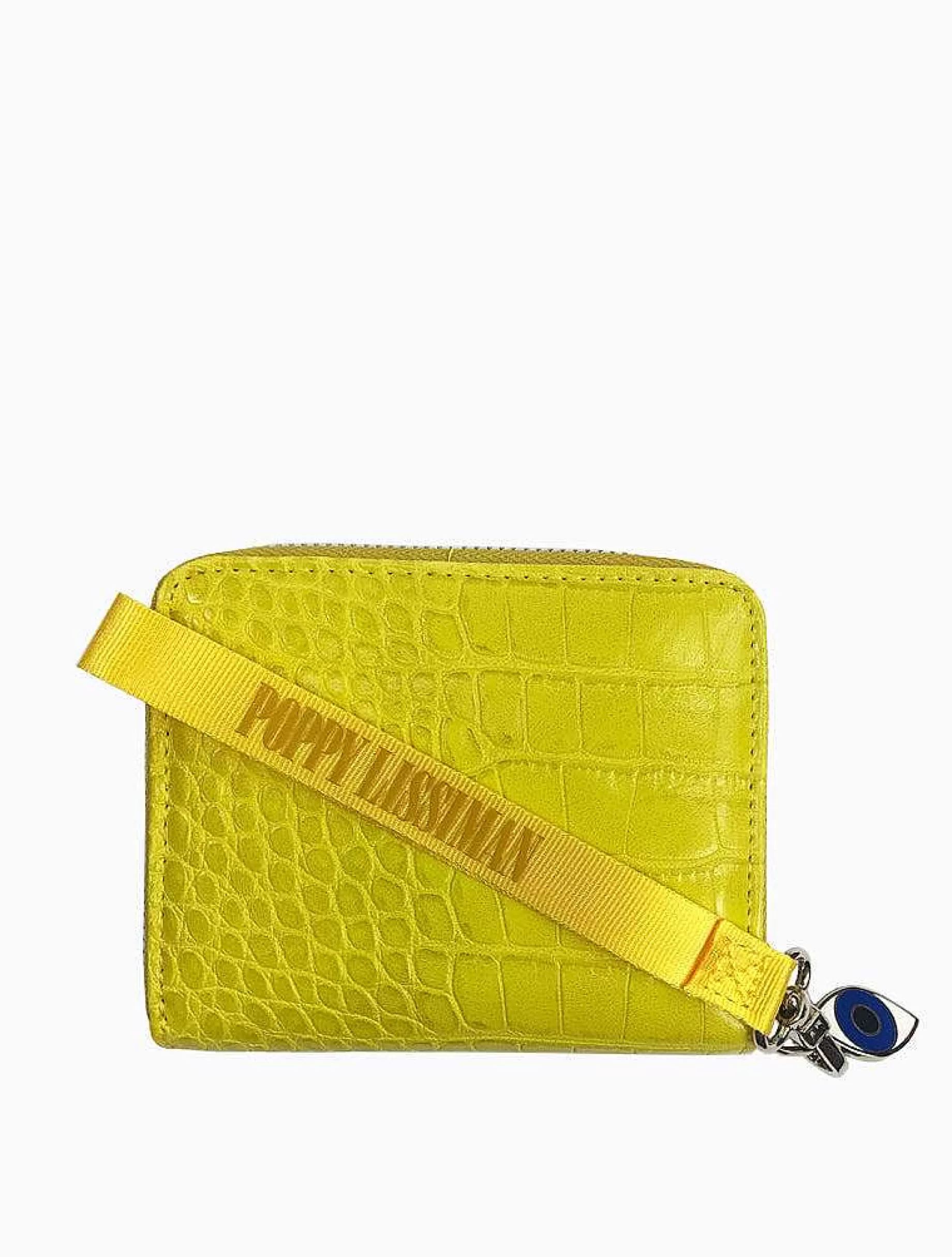 Poppy Lissiman Wallets & Cardholders>Croc Wallet-Citrus