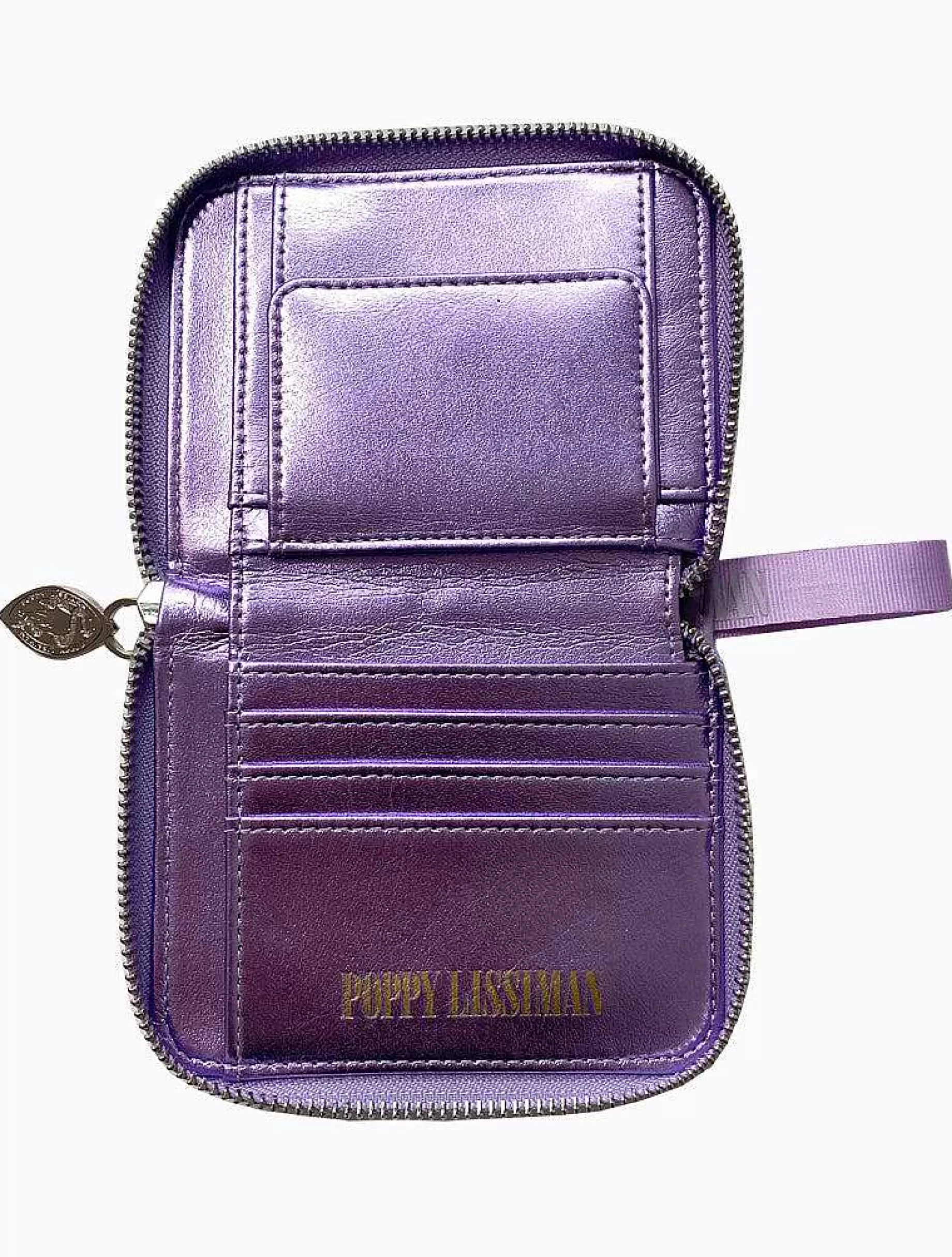 Poppy Lissiman Wallets & Cardholders>Croc Wallet-Lilac