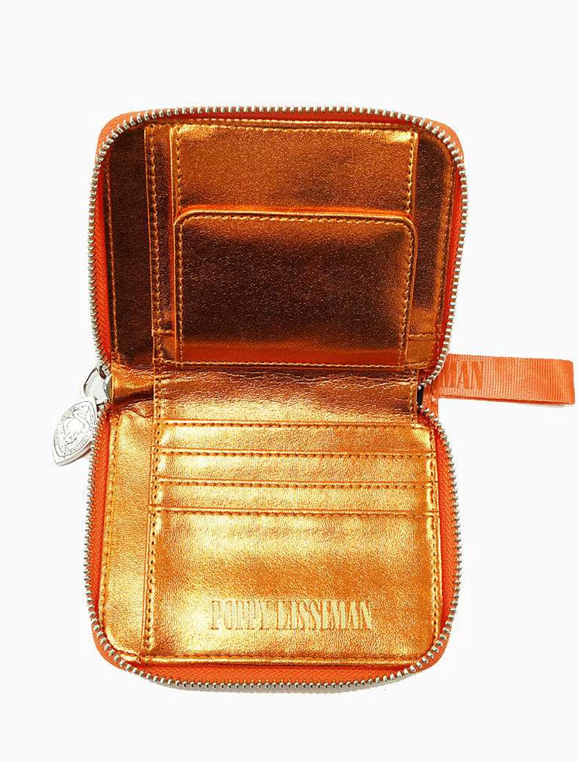 Poppy Lissiman Wallets & Cardholders>Croc Wallet-Mandarin