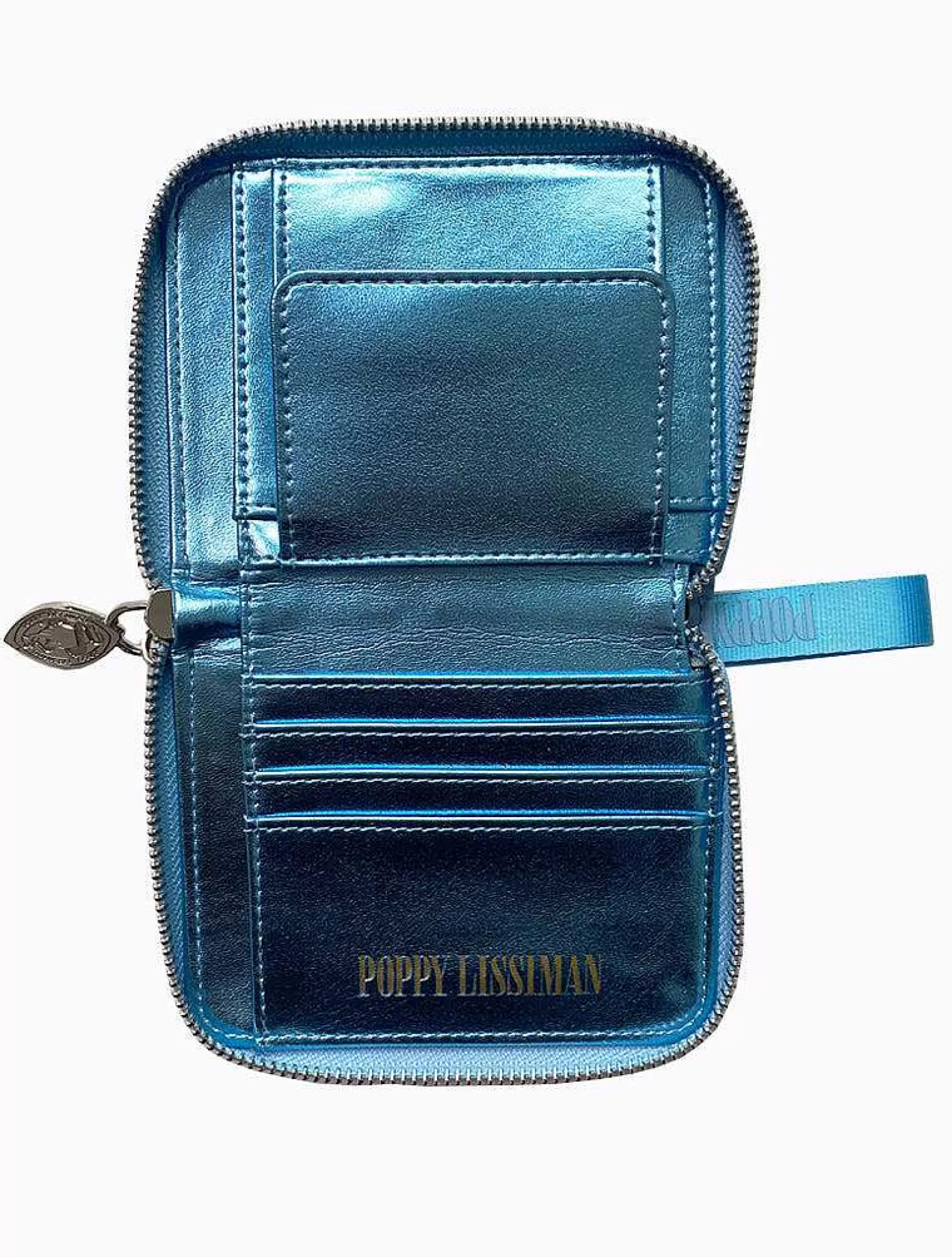 Poppy Lissiman Wallets & Cardholders>Croc Wallet-Sky