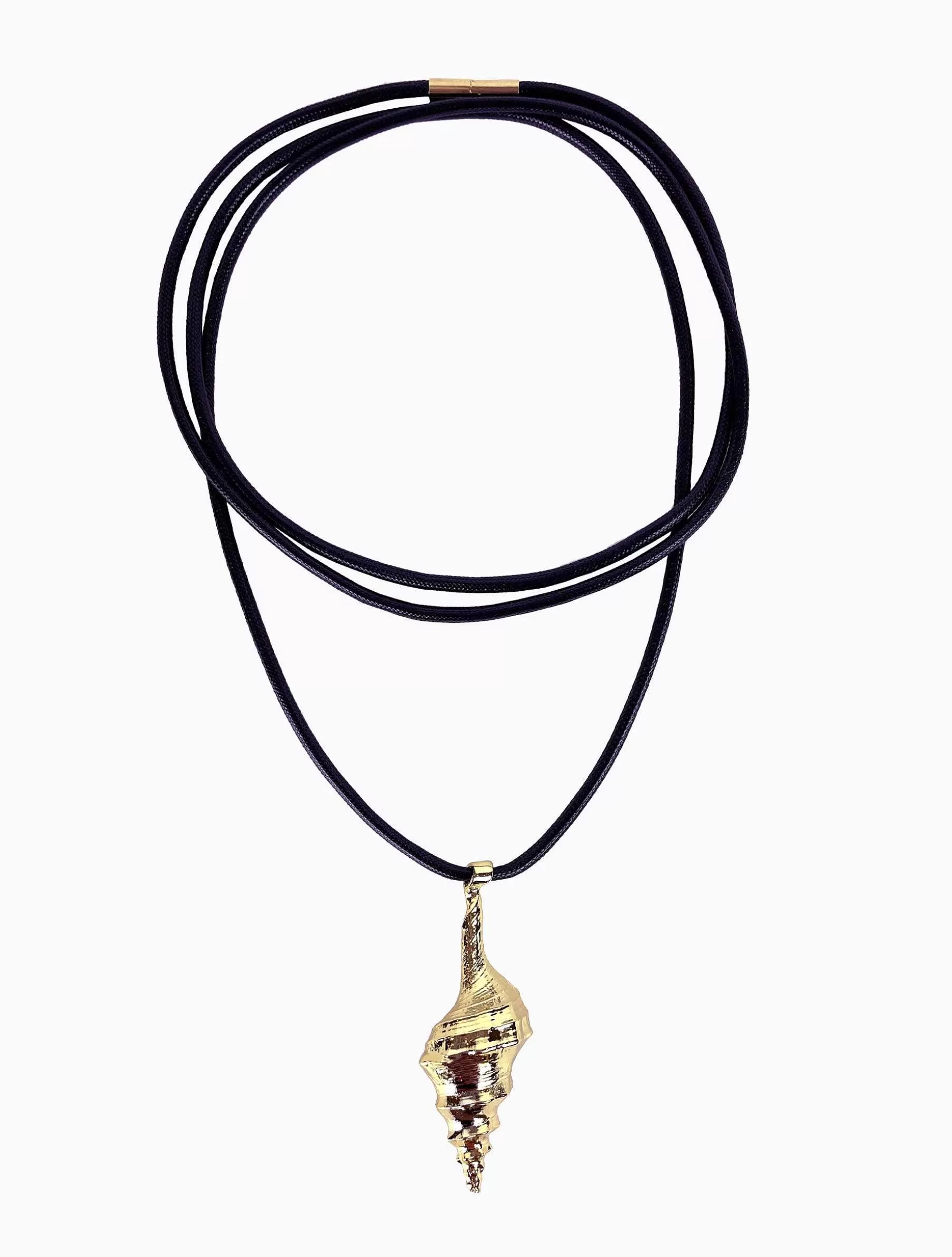 Poppy Lissiman Jewellery>Flicka Shell Necklace-Gold