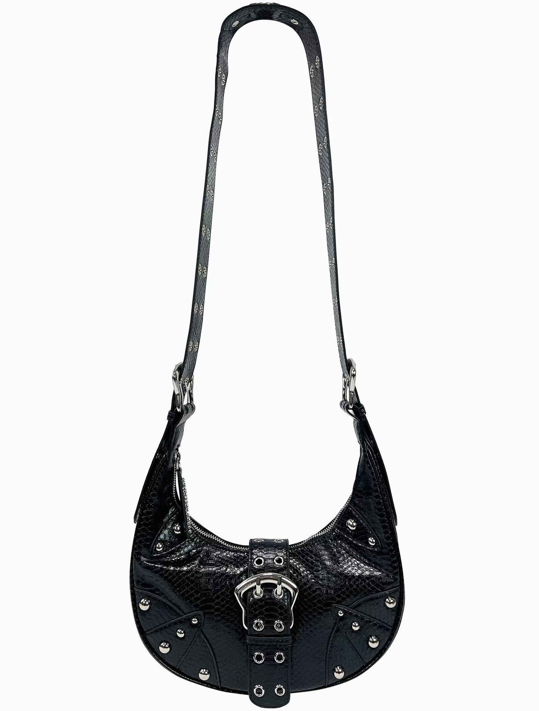 Poppy Lissiman Faux Leather>Gio Bag-Black