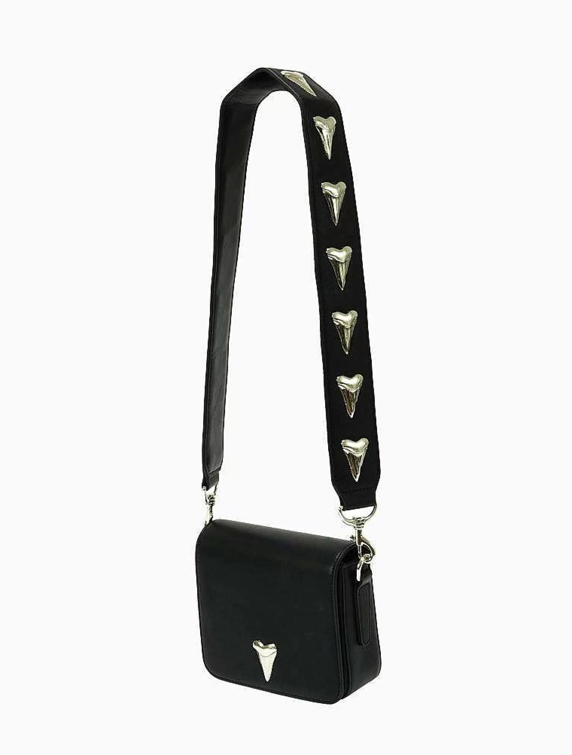 Poppy Lissiman Cross Body>Great White Shoulder Bag-Black