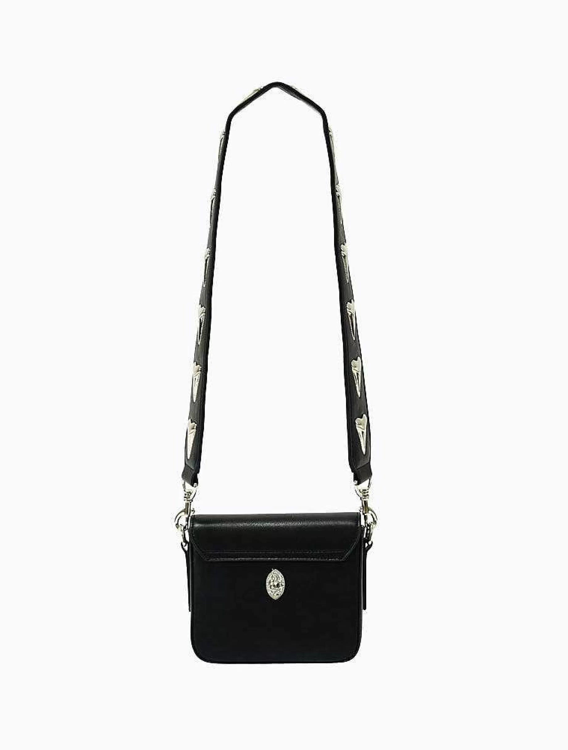 Poppy Lissiman Cross Body>Great White Shoulder Bag-Black