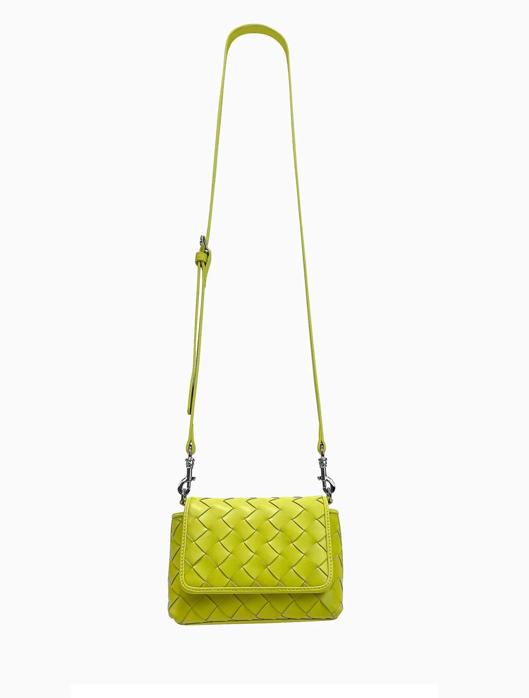 Poppy Lissiman Cross Body>Harlequin Bag-Chartreuse