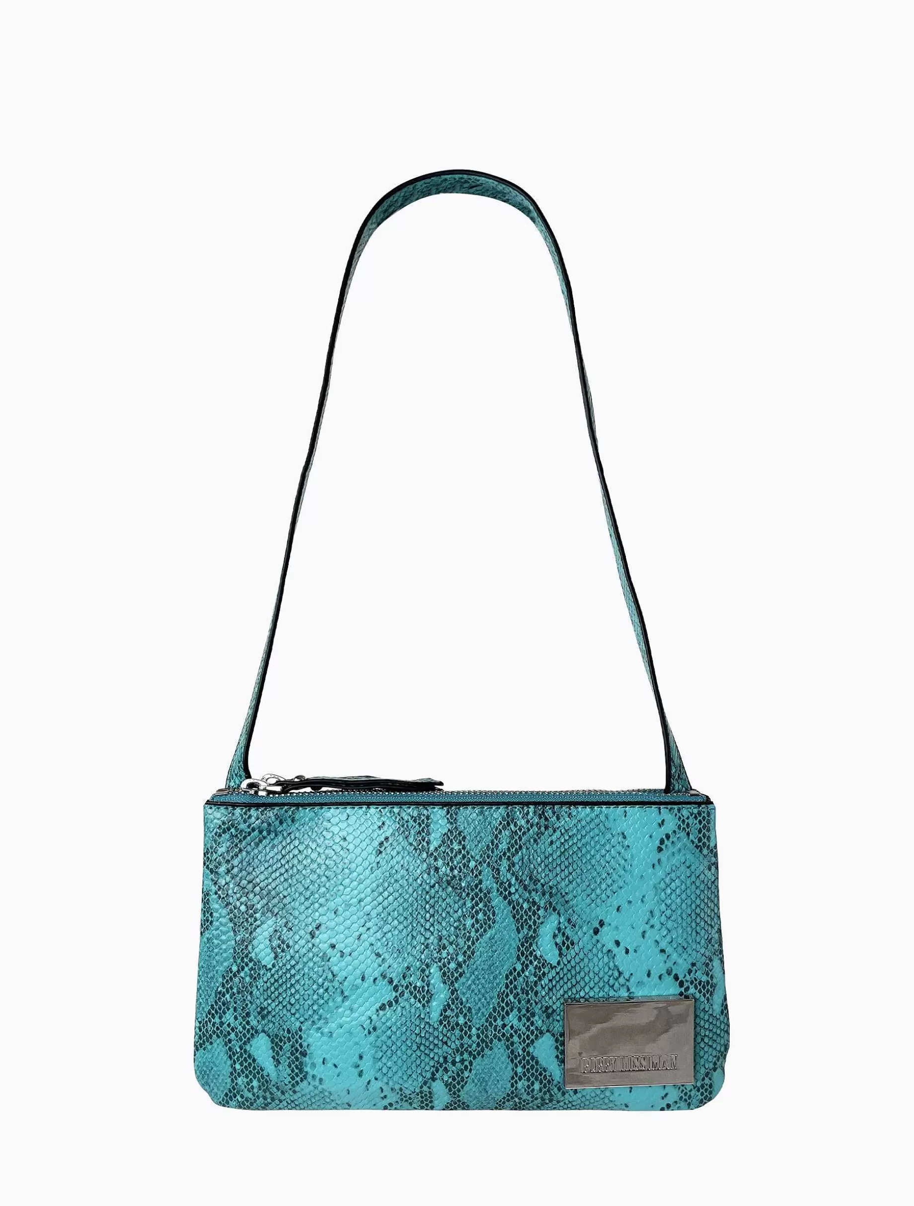 Poppy Lissiman Faux Leather>Junior Bag-Turquoise