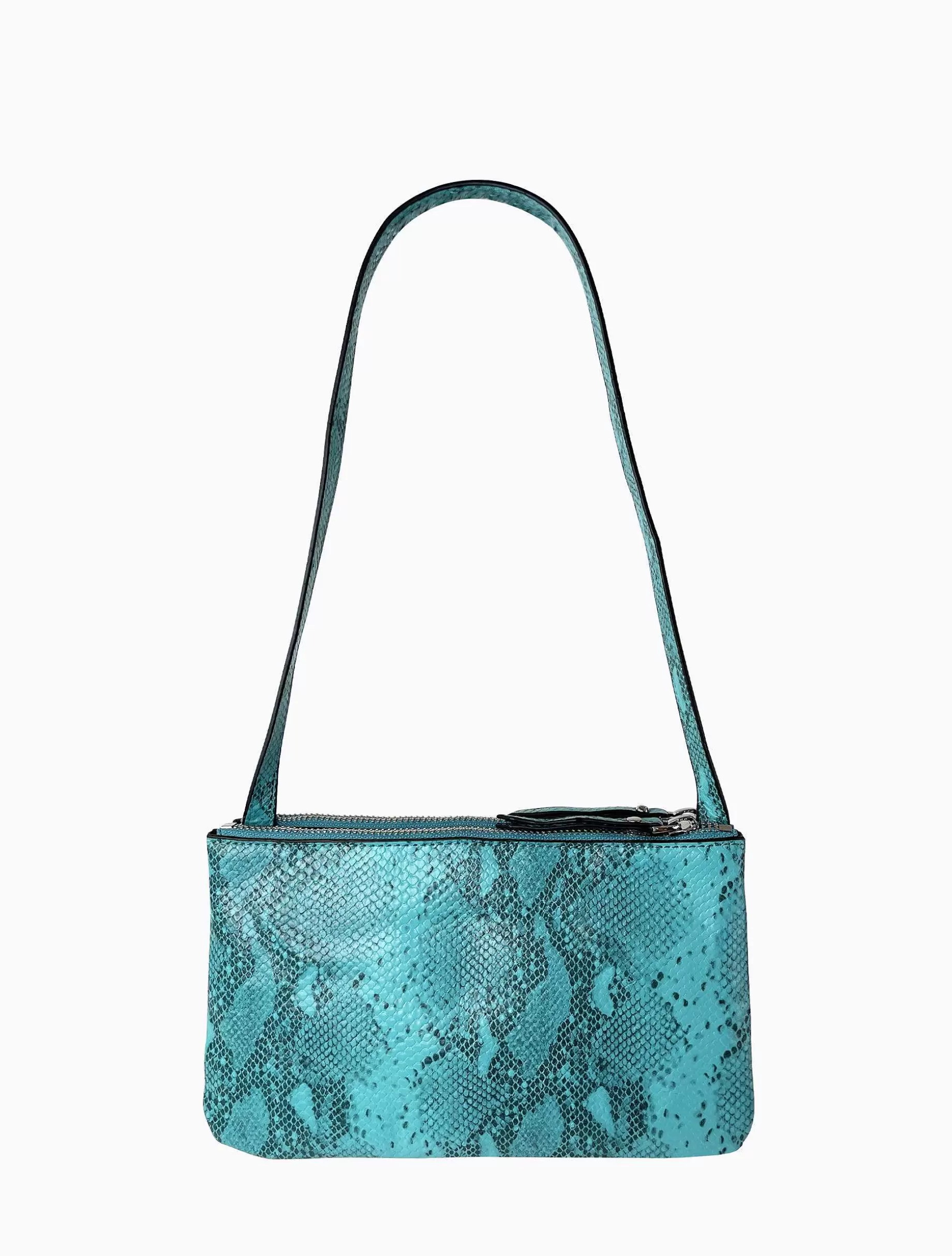 Poppy Lissiman Faux Leather>Junior Bag-Turquoise