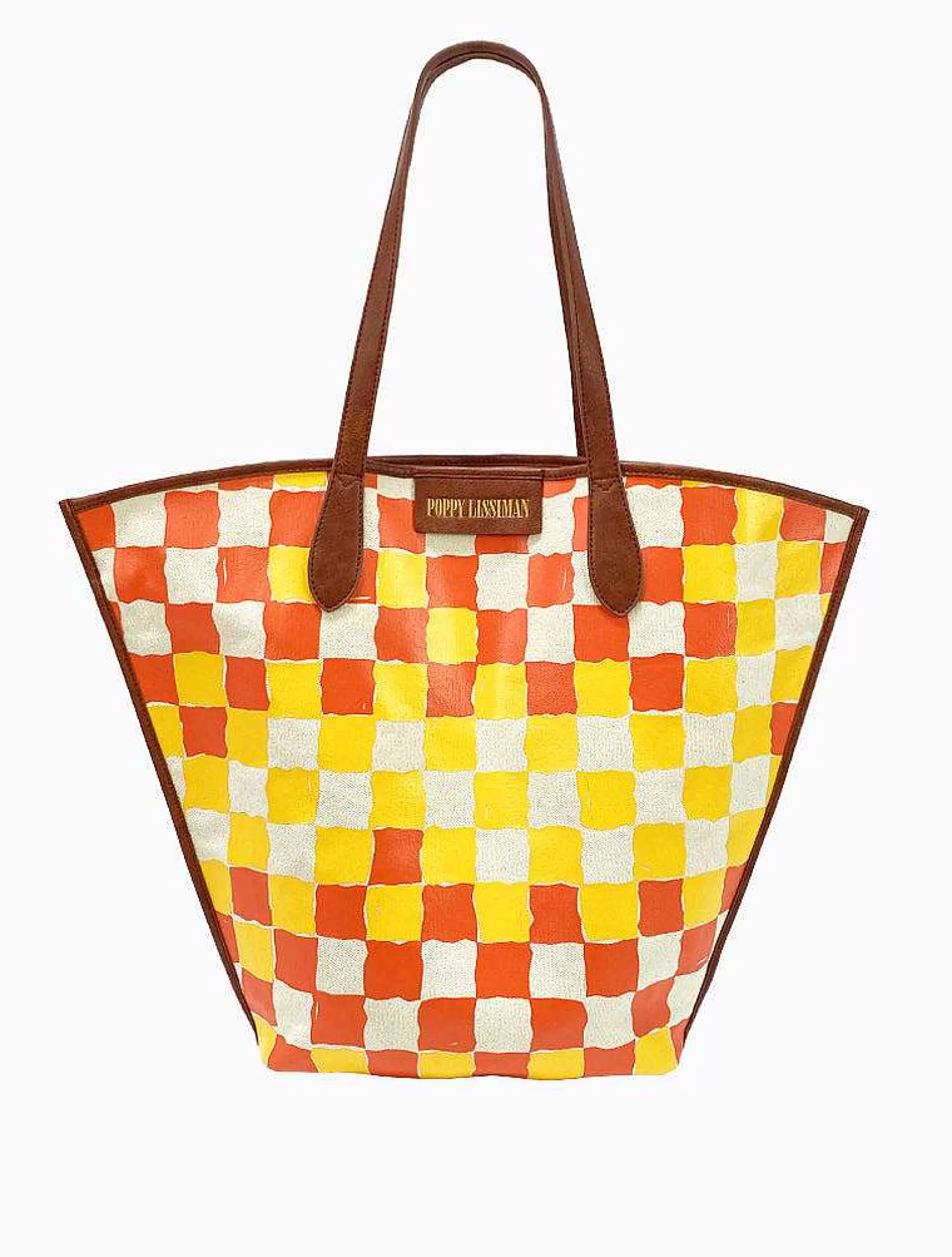 Poppy Lissiman Recycled>Lio Tote-Red/Yolk