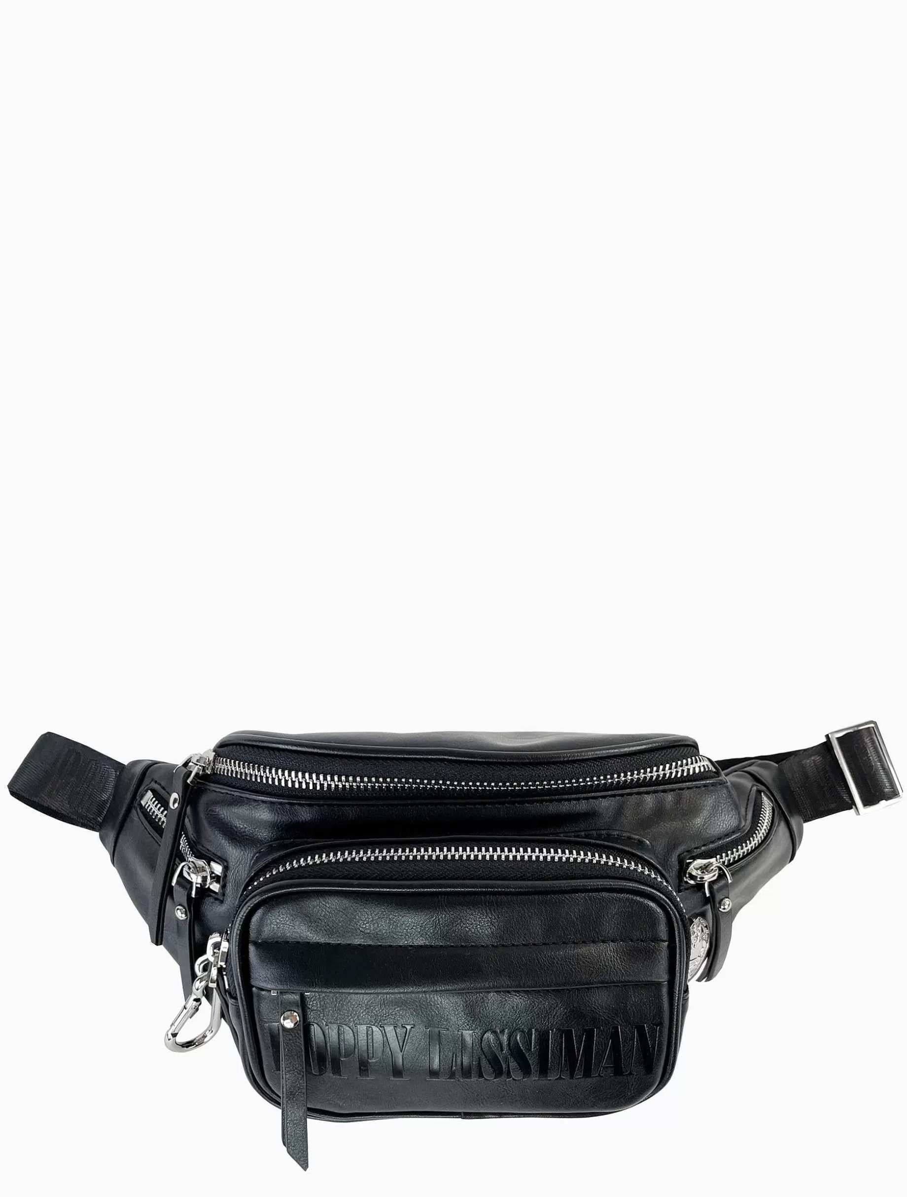 Poppy Lissiman Cross Body>Malibu Faux Leather-Black