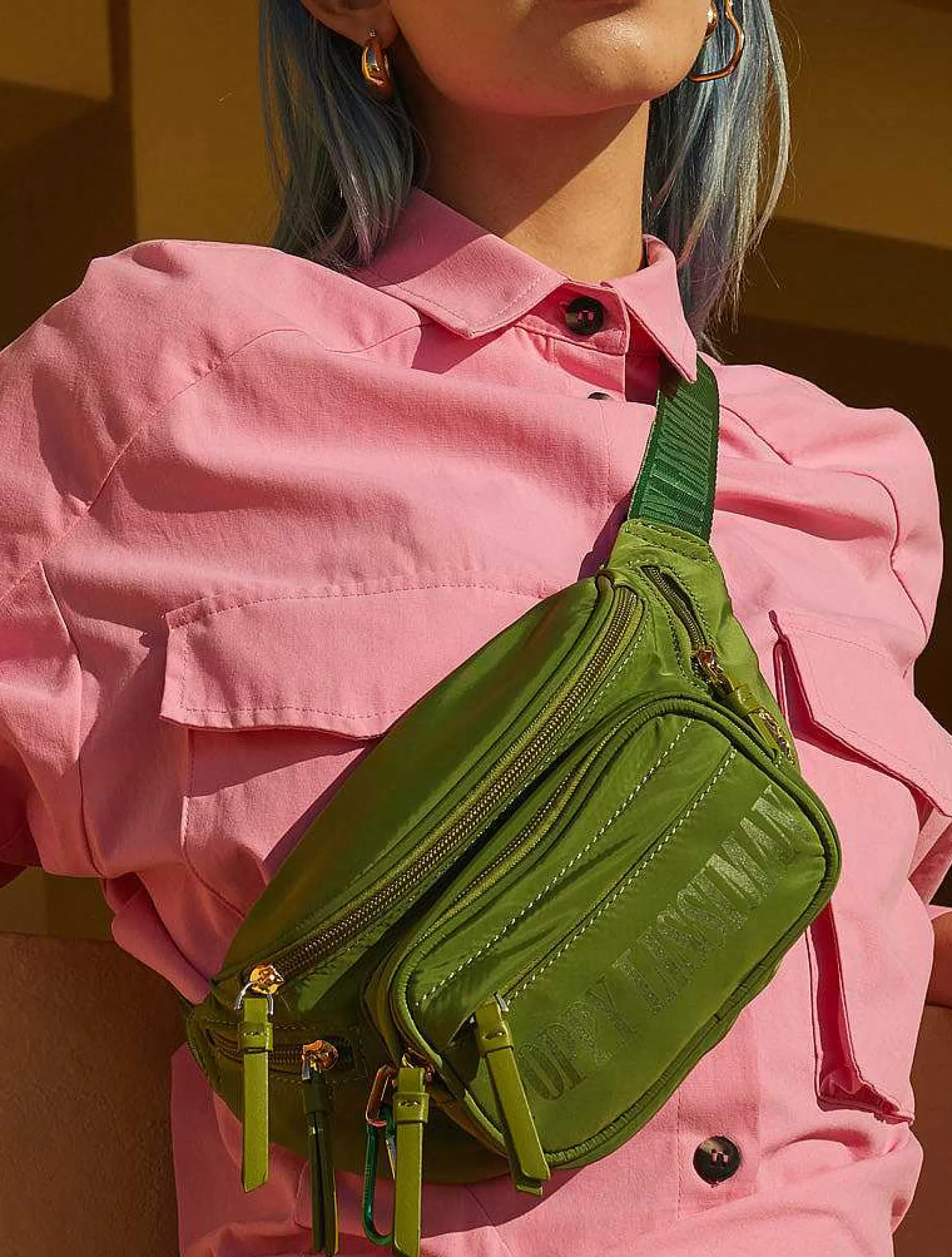 Poppy Lissiman Cross Body>Malibu Waistbag-Olive Green