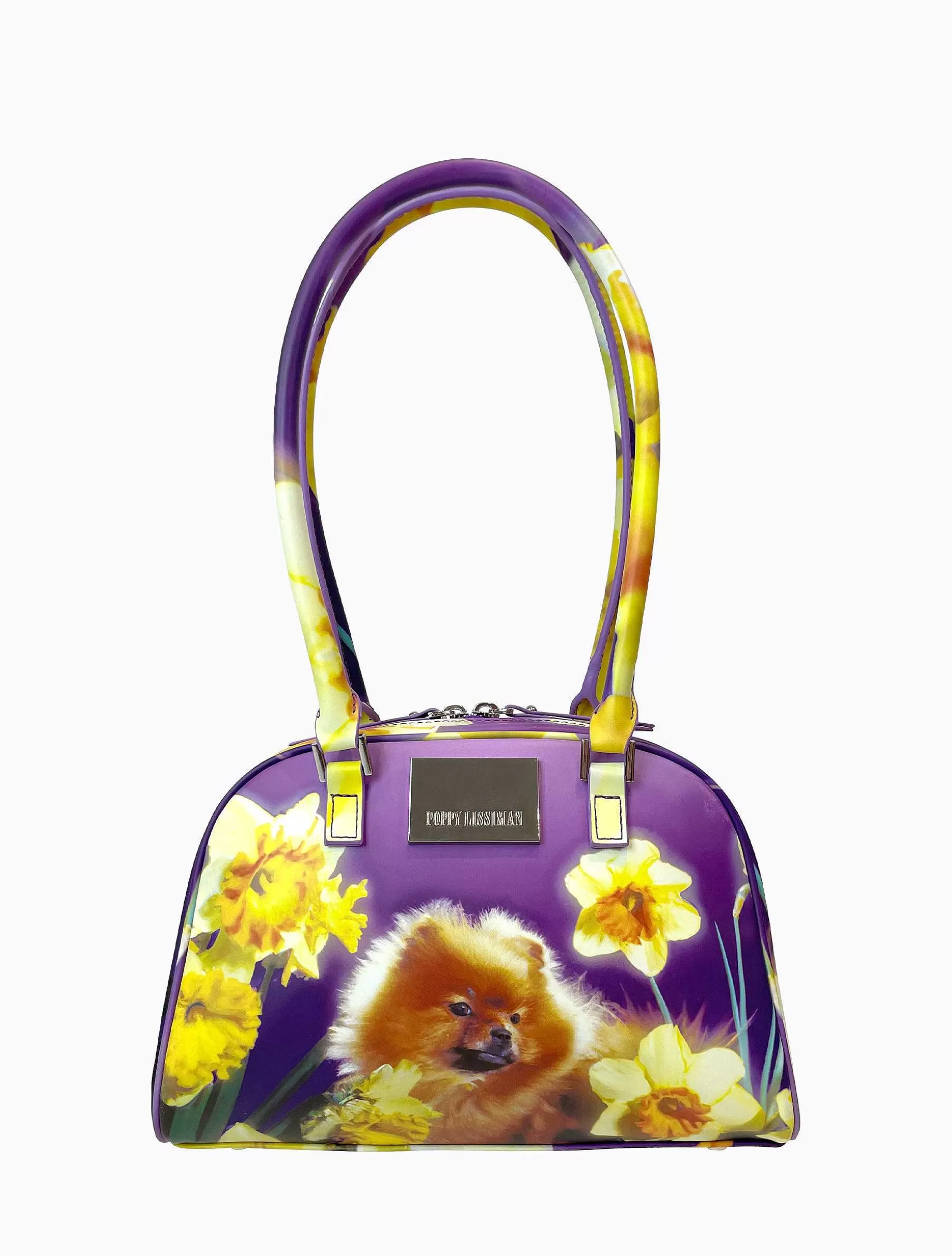 Poppy Lissiman Faux Leather>Pet Bowling Bag-Pom