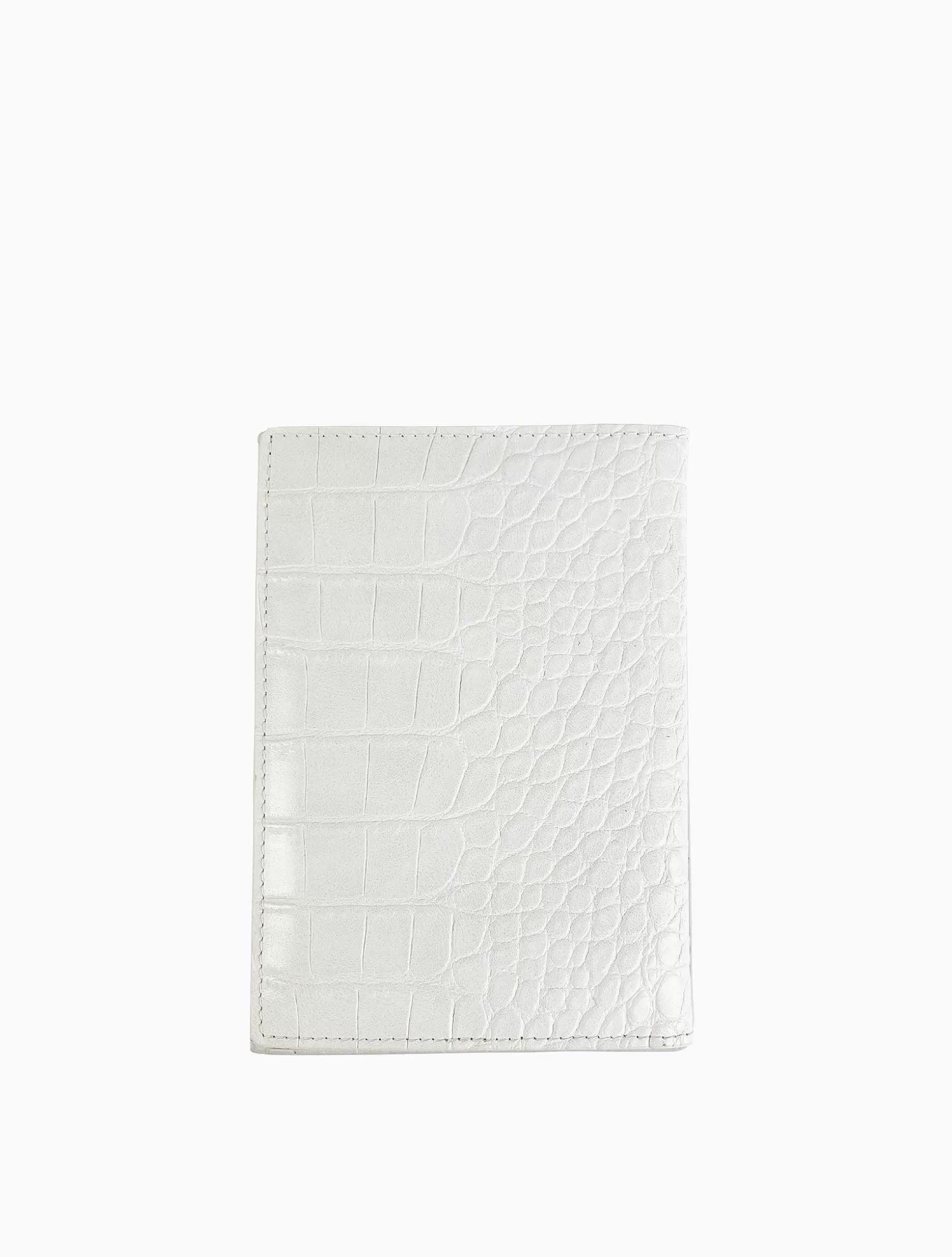 Poppy Lissiman Wallets & Cardholders>Skip Passport Holder-Blanc