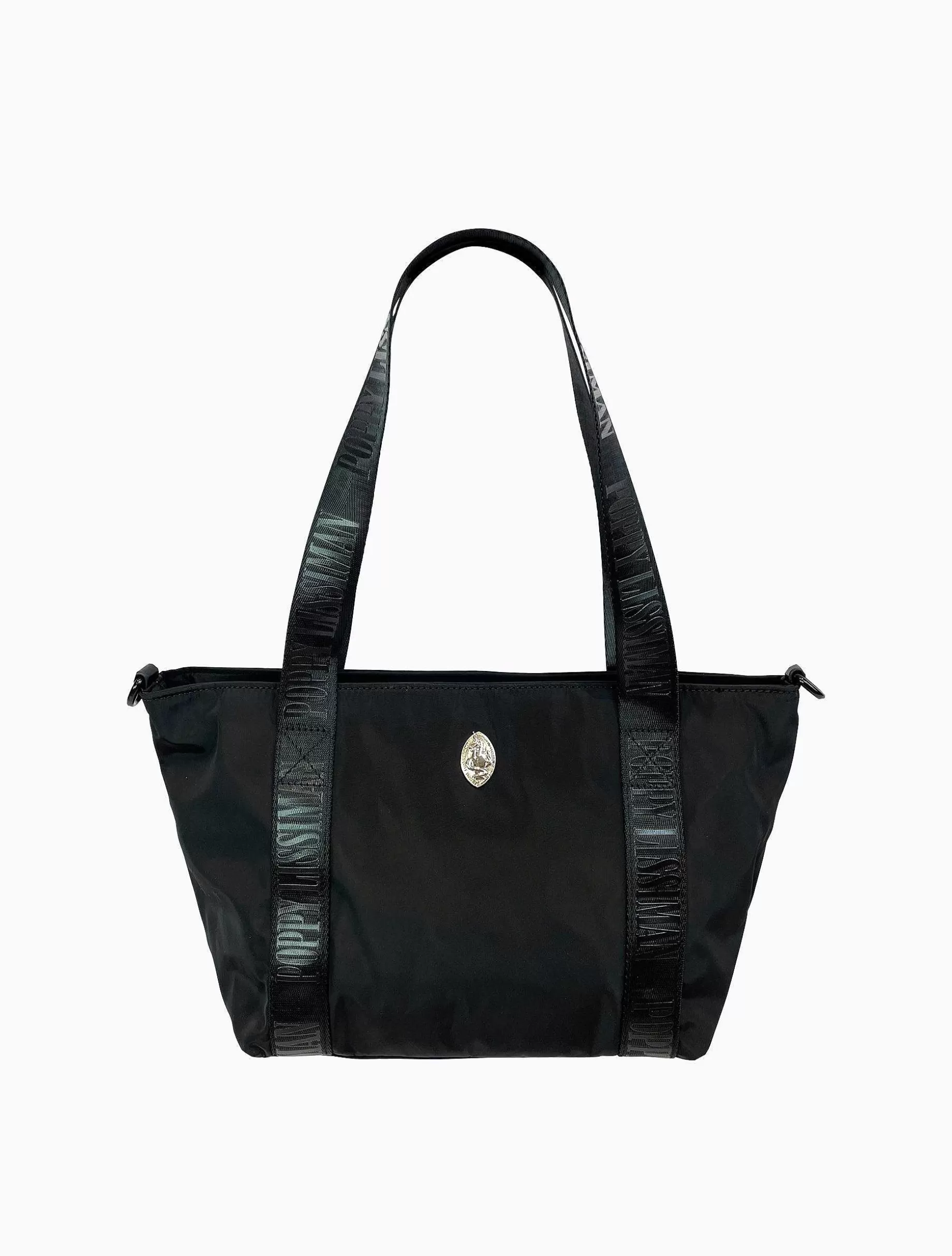 Poppy Lissiman Cross Body>Skutty Flap Tote-Black