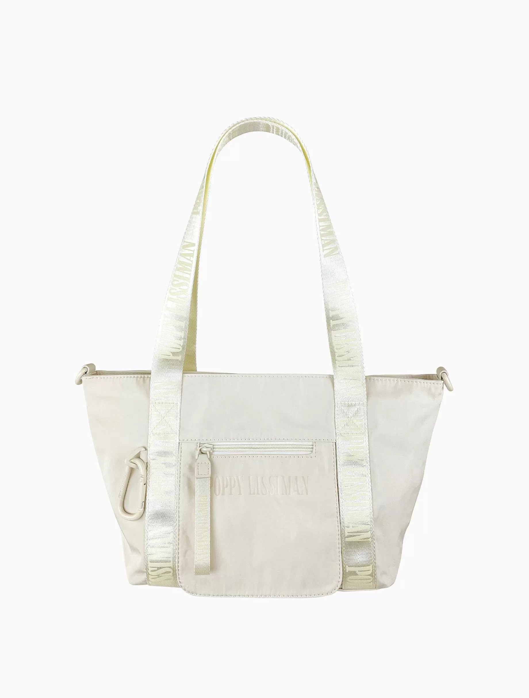 Poppy Lissiman Cross Body>Skutty Flap Tote-Blanc