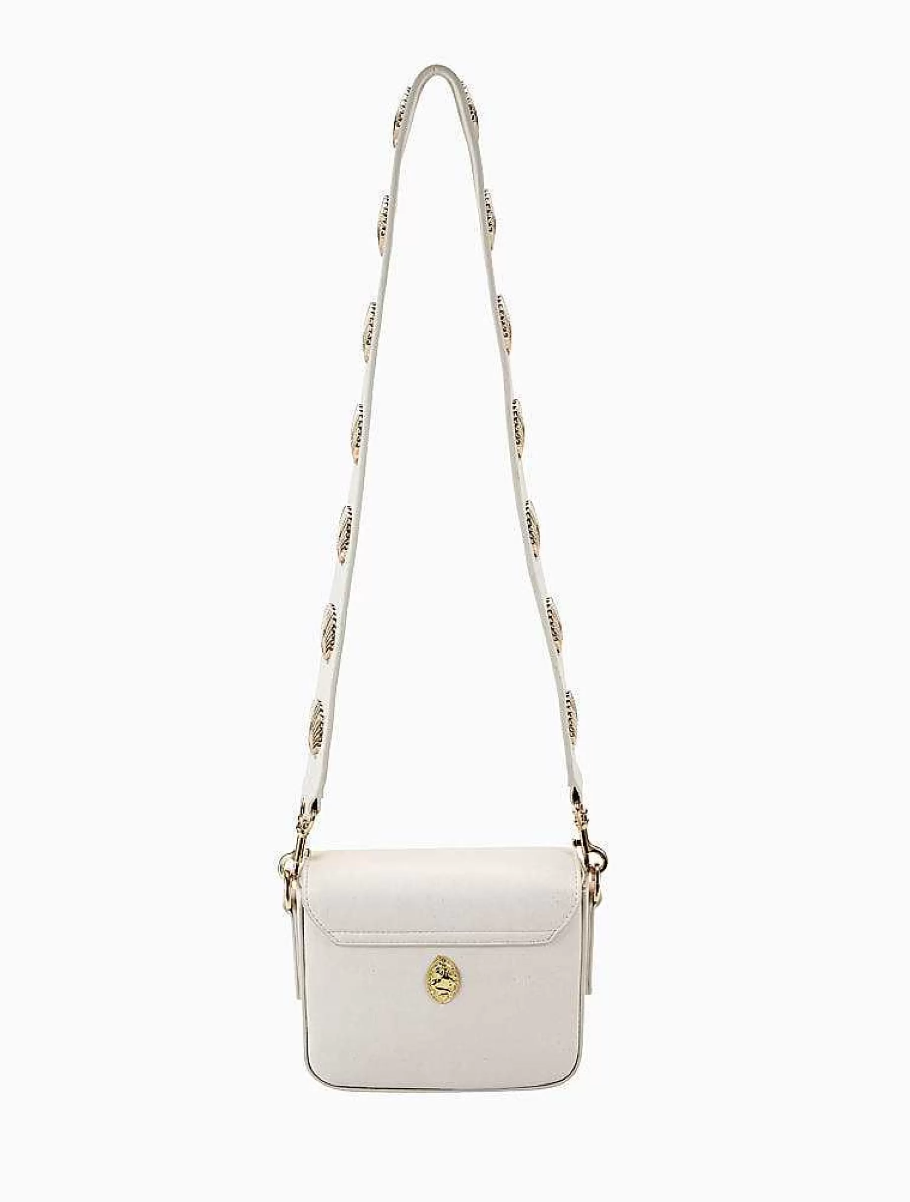 Poppy Lissiman Cross Body>South Beach Shell Shoulder Bag-Blanc