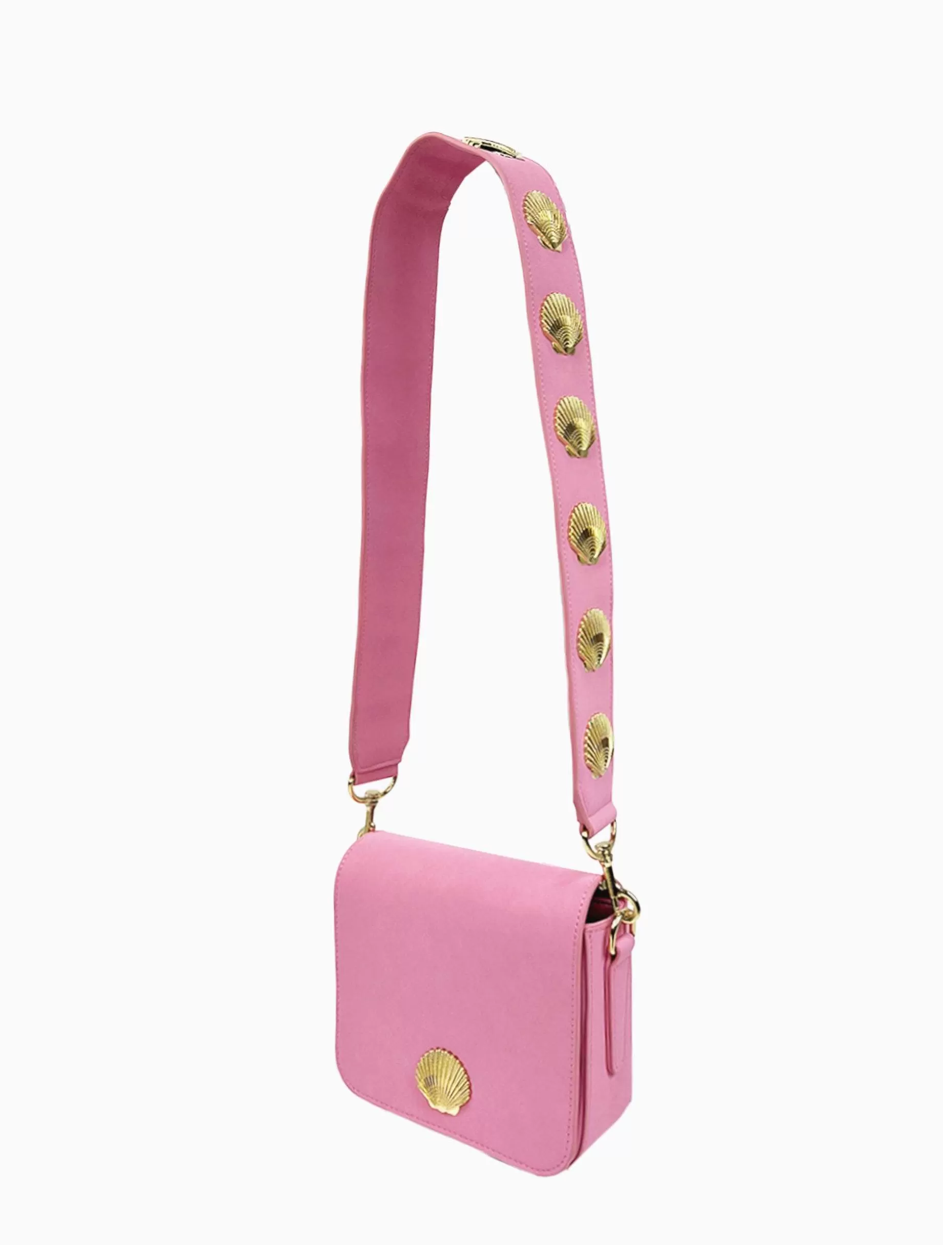 Poppy Lissiman Cross Body>South Beach Shell Shoulder Bag-Pink