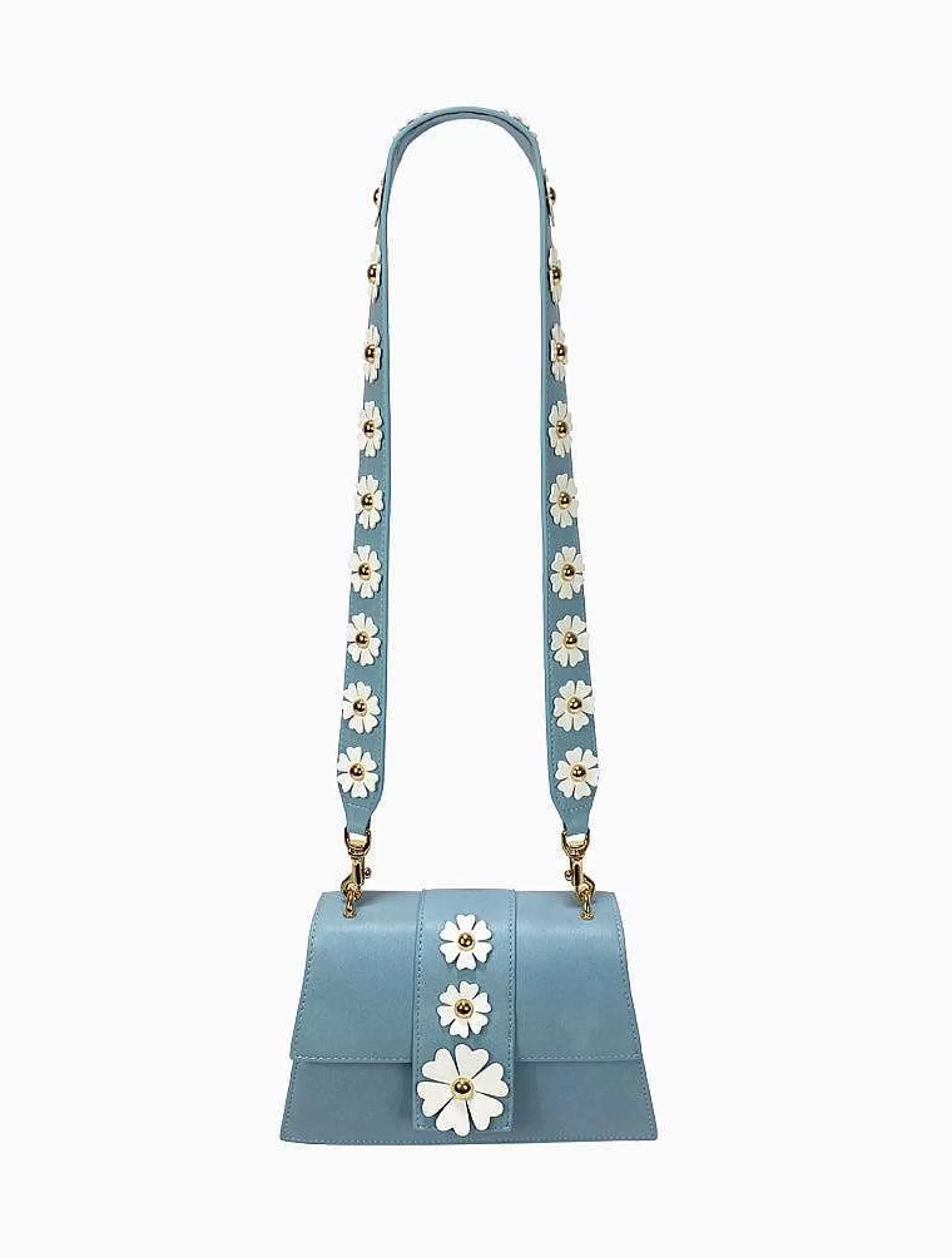 Poppy Lissiman Faux Leather>Tama Daisy Bag-Sky